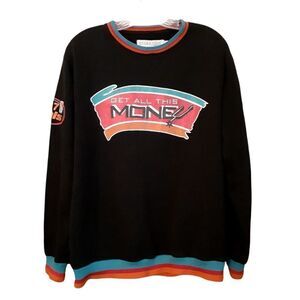 Evolution in Design Crew Neck Sweatshirt Size M Black Cuffed 2017 Finals